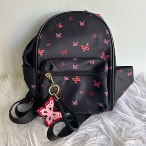 Black Butterfly Backpack